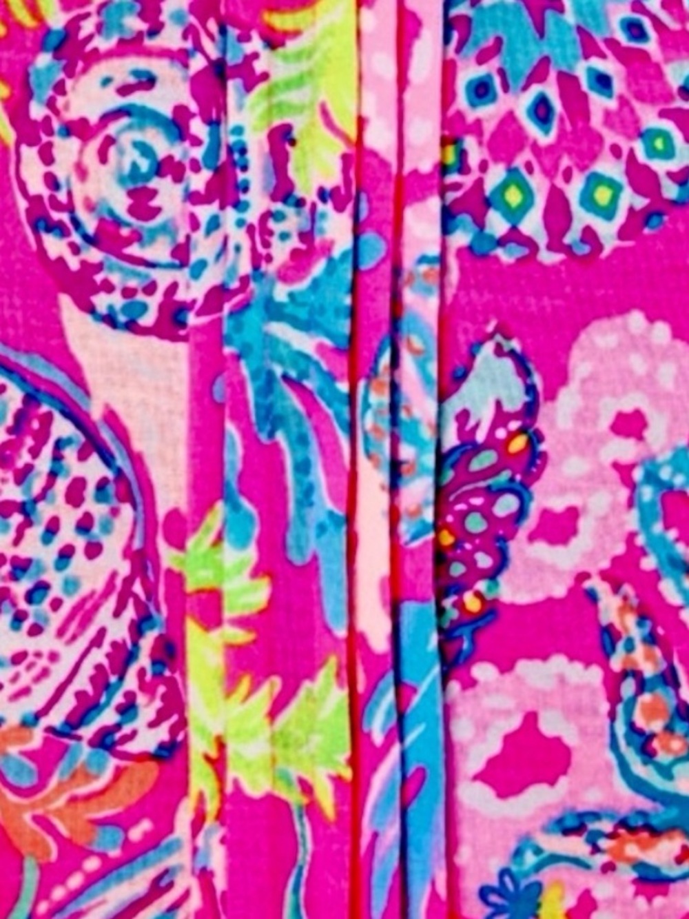 Lilly Pulitzer Pink Floral Golda Flutter-Sleeve Shift Dress - Picture 6 of 15